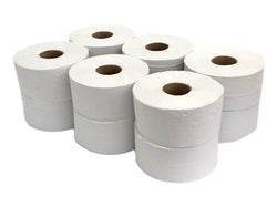 2ply Mini Jumbo 130 metres x 12 Rolls - Quest hygiene