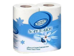 Nicky Soft Touch Luxury Toilet Tissue x 40 Rolls - Quest hygiene