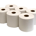 150 metres 2ply White Centrefeed - Quest hygiene